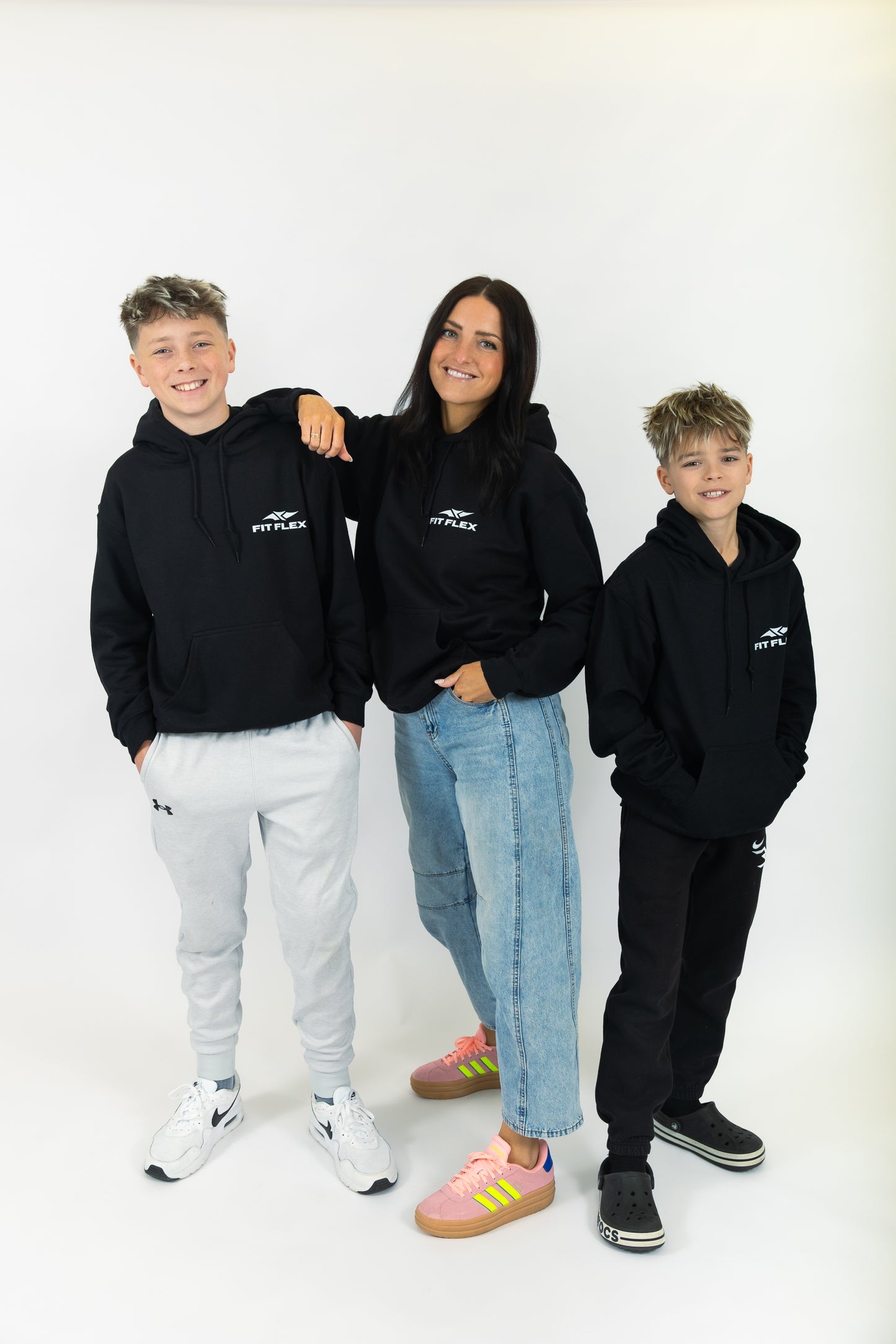 Fit Flex Basic Hoodie Black