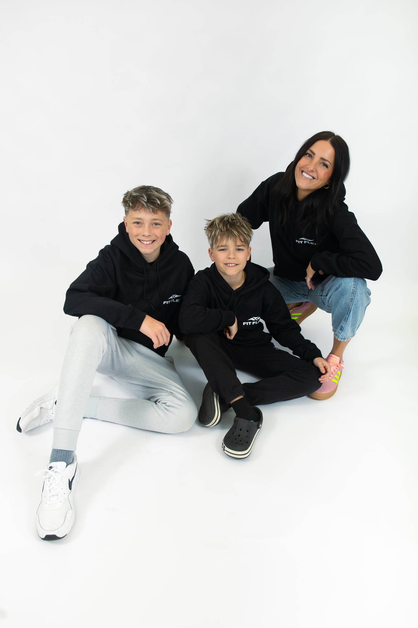 Fit Flex Basic Hoodie Black