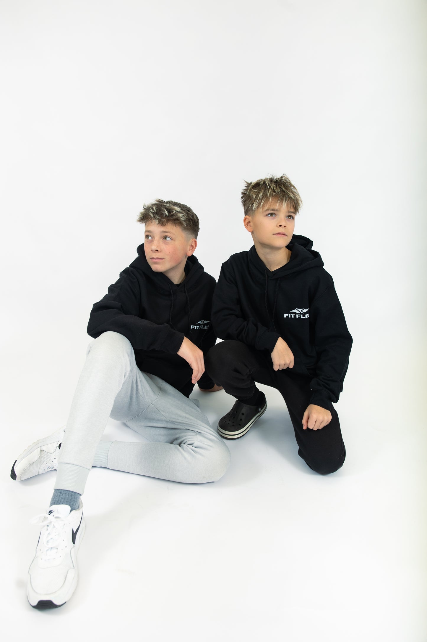 Fit Flex Basic Hoodie Black