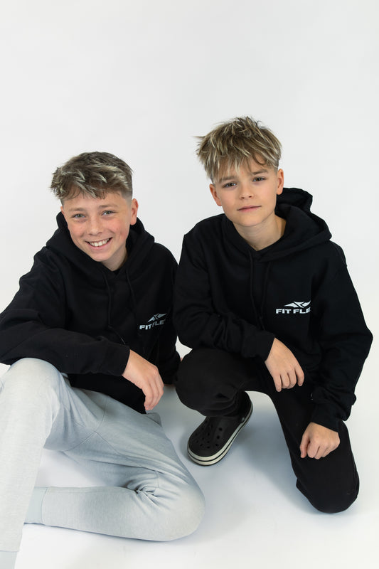 Fit Flex Basic Hoodie Black