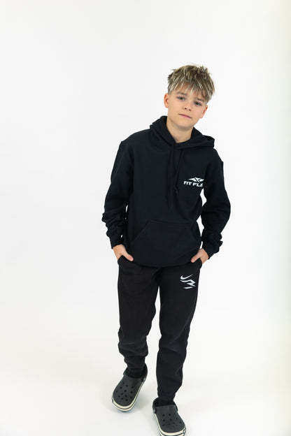 Fit Flex Basic Hoodie Black