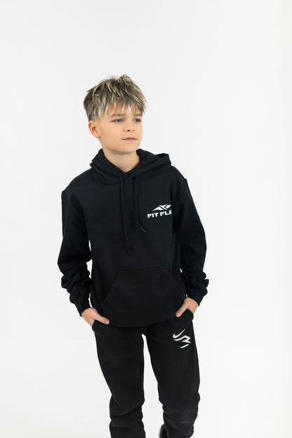 Fit Flex Basic Hoodie Black