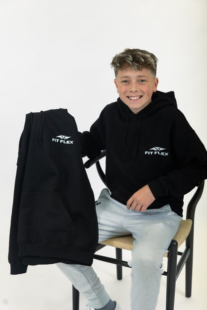 Fit Flex Basic Hoodie Black