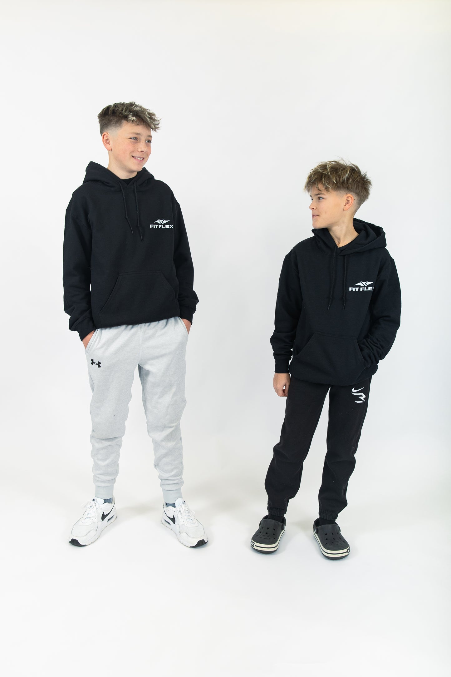 Fit Flex Basic Hoodie Black