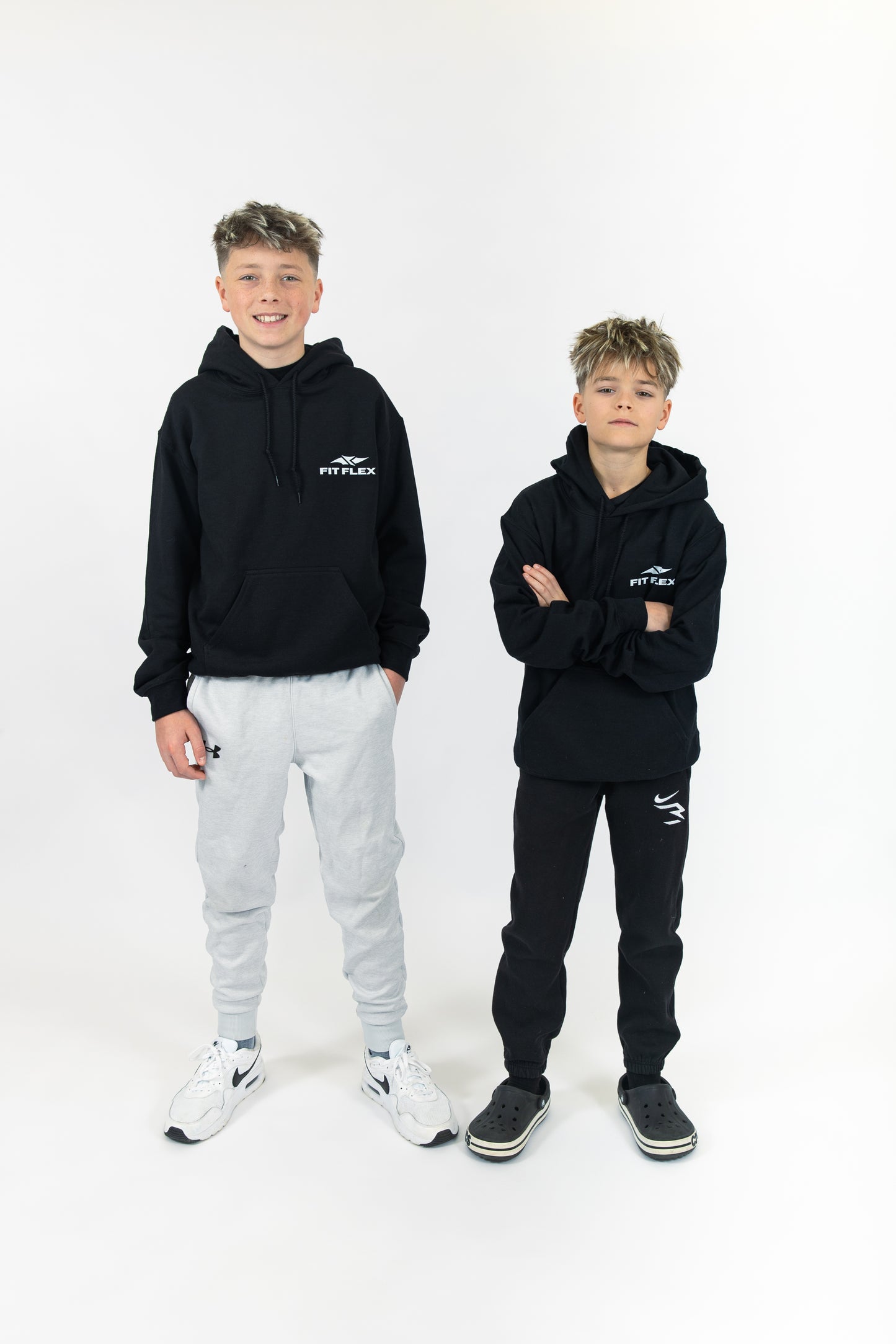 Fit Flex Basic Hoodie Black