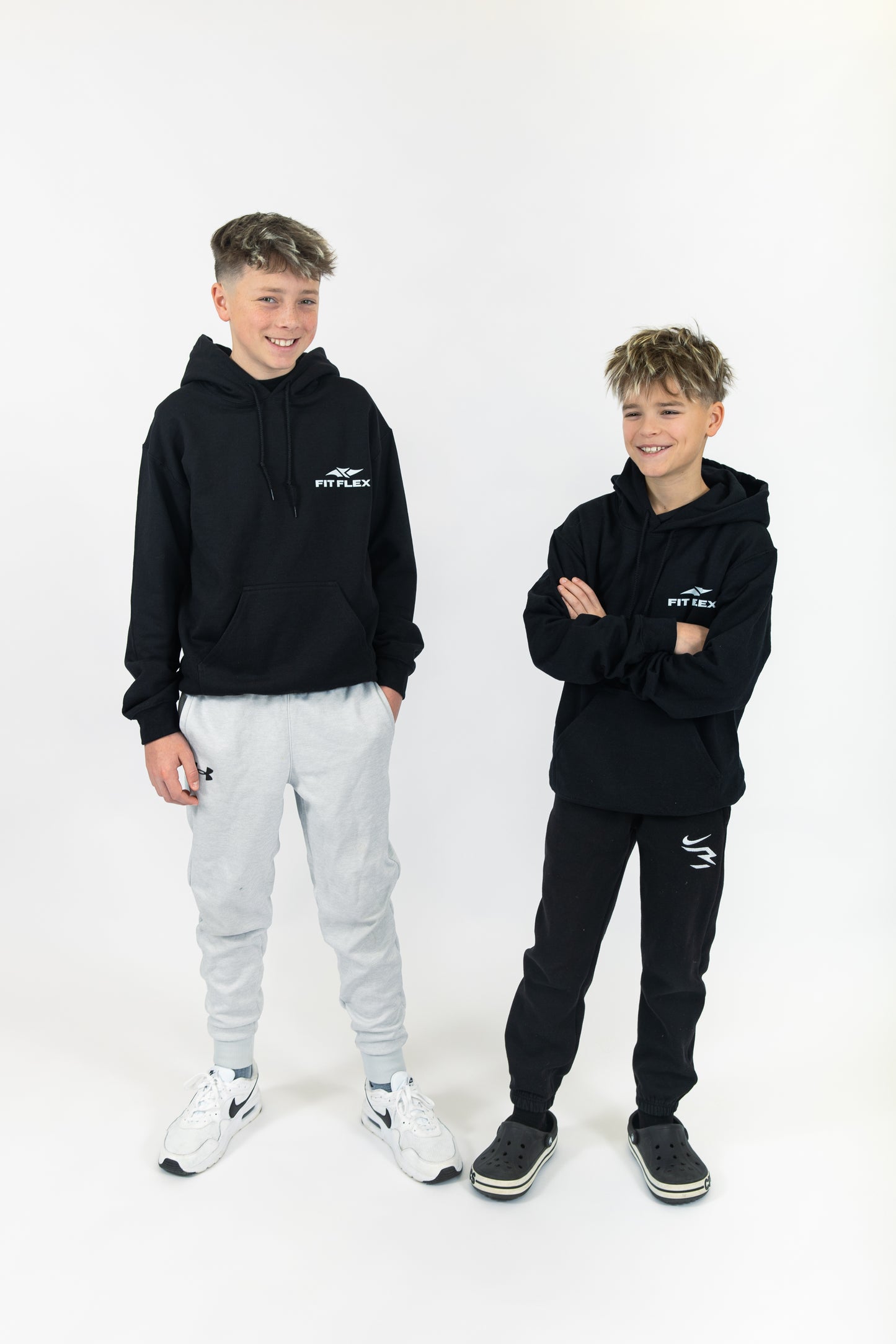 Fit Flex Basic Hoodie Black