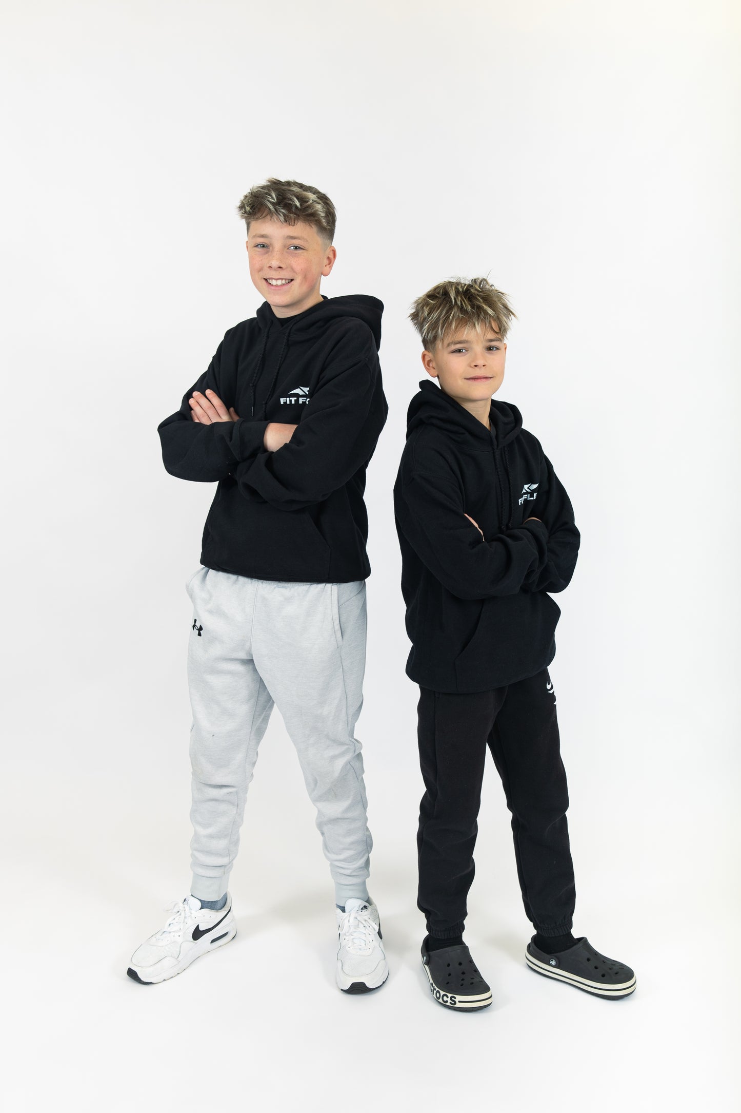 Fit Flex Basic Hoodie Black
