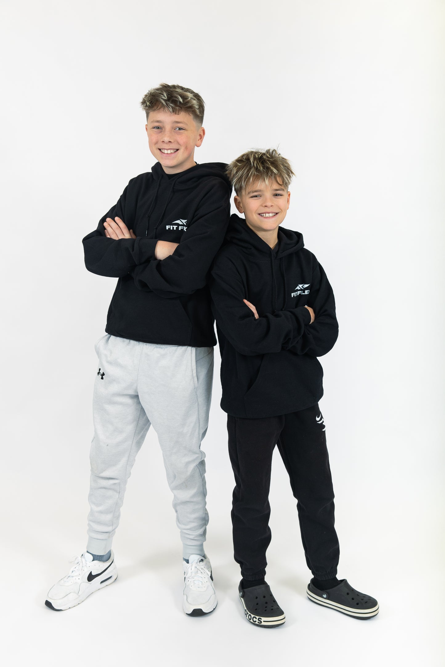 Fit Flex Basic Hoodie Black