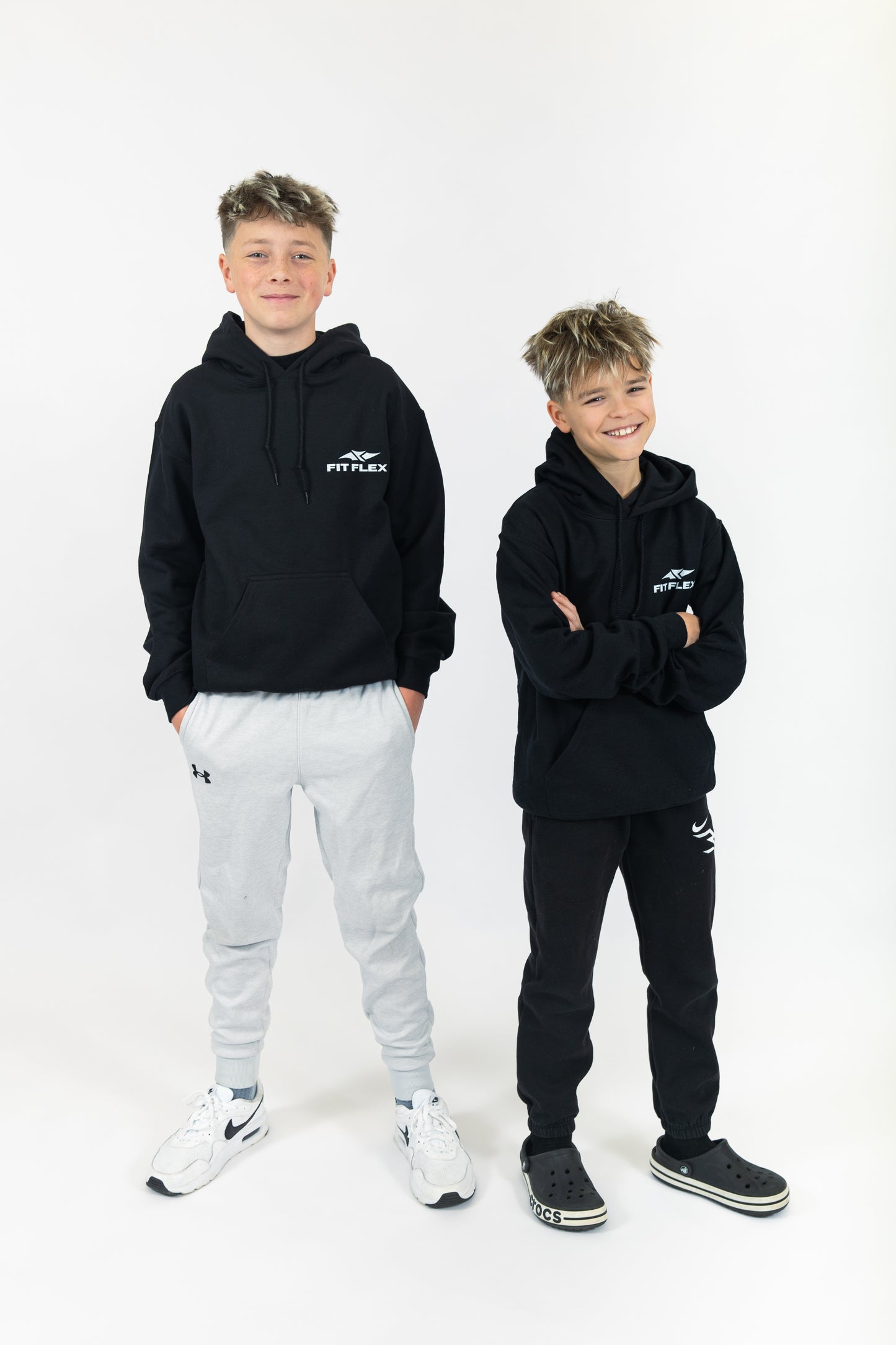 Fit Flex Basic Hoodie Black