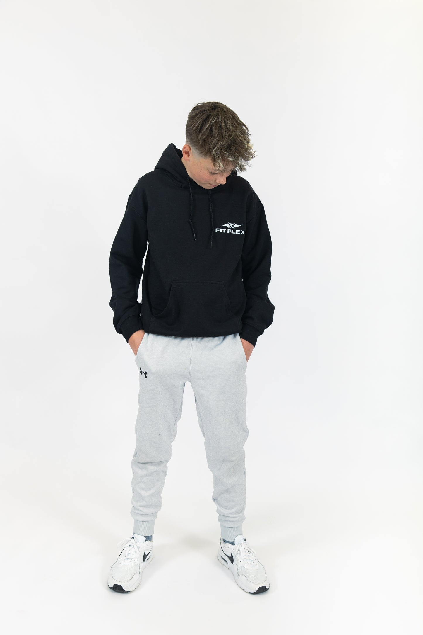 Fit Flex Basic Hoodie Black